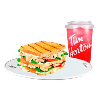 Menú Sándwich Club Pollo César