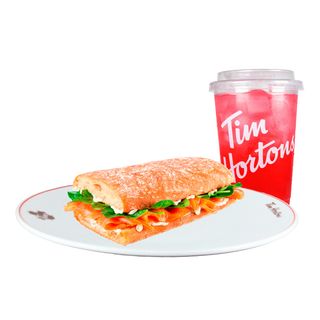 Menú Rústico De Salmón