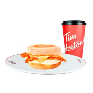 Menú English Muffin Bacon Y Queso