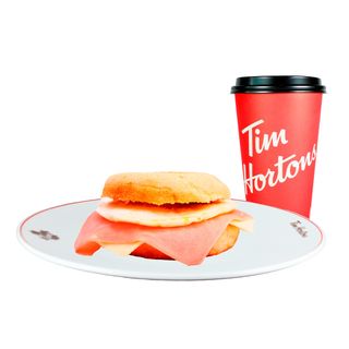 Menú English Muffin Jamón Y Queso