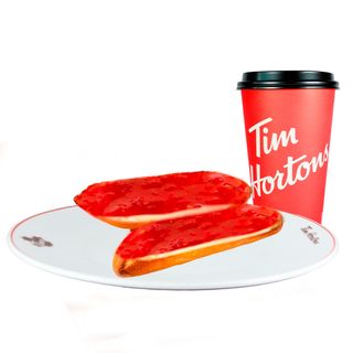 Menú Tostada Mantequilla Y Mermelada