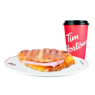 Menú Croissant Clásico Con Jamón Y Queso