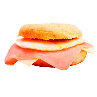 English Muffin Jamón Y Queso