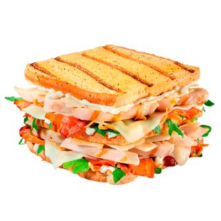 Sándwich Club Bacon & York