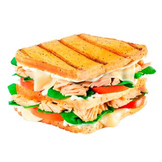 Sándwich Club Pollo César