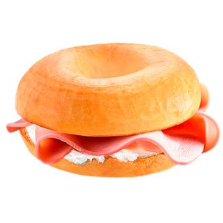 Bagel Jamón y Queso