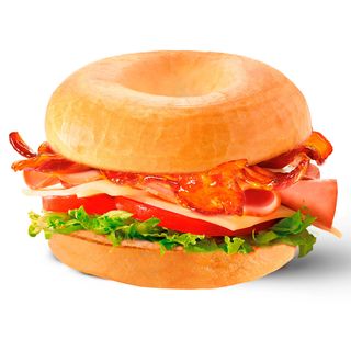 Bagel Pollo y Bacon