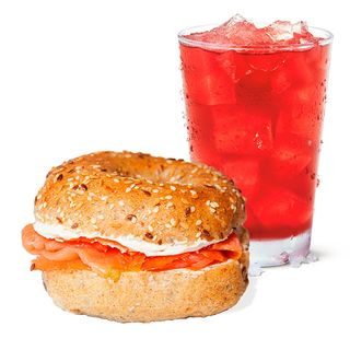 Menú Bagel Creamy Salmon