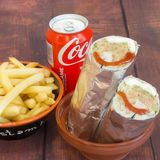 Menú Rollo Con Patatas Y Bebida 33Cl (Grande)