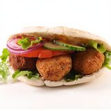 Kebab Pan Pita Falafel Vegetal