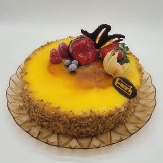 Tarta Napolitana De Nata Y Yema Tostada (10 Porciones)