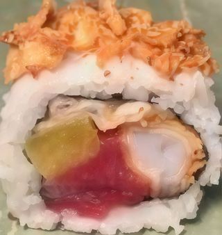 116A. Atún Gamba roll (8 piezas)