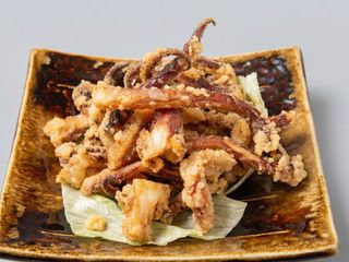 34. Garras de Calamar Crispy Fritas