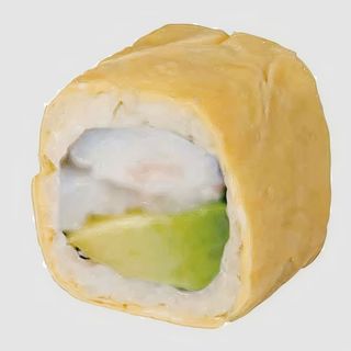 74. Rollo Soja Amarilla Gambas Y Pepino (8 Pzs.)