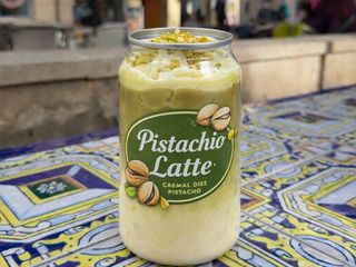 Latte pistacchio en lata 25cl