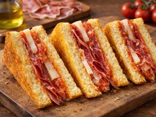 Sándwich Jamón Ibérico