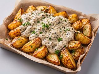 Patata al horno trufada