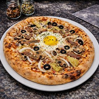 Pizza caprichosa (30 cm.)