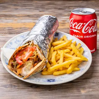 Menú: Lahmacun+ Patatas + Bebida