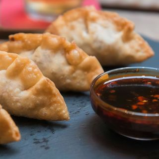 Gyozas de pollo