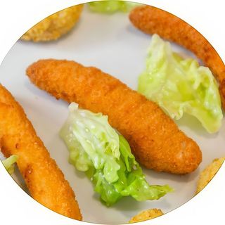 Nuggets Tutto Pollo Crujientes(10ud) Con Acompañamiento a Elegir