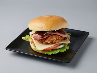 Hamburguesa De Pollo Crujiente  Especial