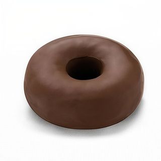 Big dot negrito grande, con chocolate negro