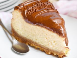 Tarta de Queso con Nutella