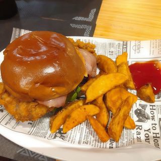 Hamburguesa Pollo Loco Crisp