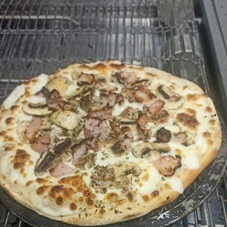 Pizza Carbonara individual