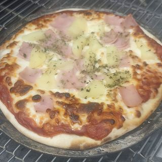 Pizza Pavo individual