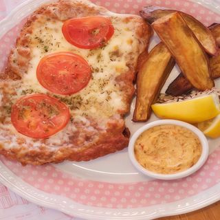 Milanesa De Ternera Napolitana Argentina