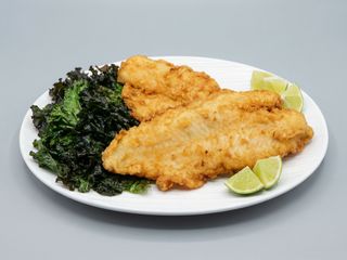 Filete De Merluza Con Calabacín Rebozado