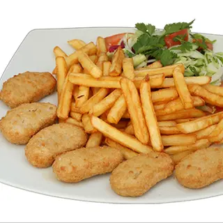 Menú Nuggets De Pollo (6 Uds.)