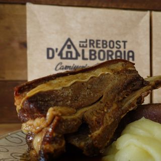 Costilla de ternera a baja temperatura