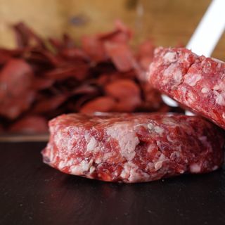 Hamburguesa buey certificado