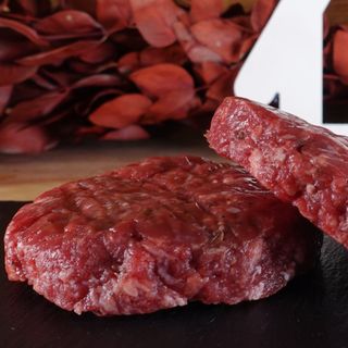 Hamburguesa entraña con chimichurri