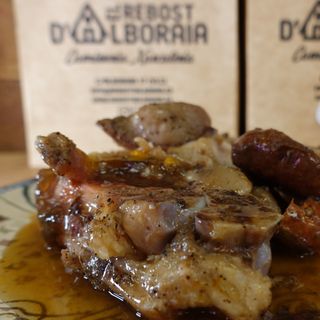 Manitas de cerdo a baja temperatura