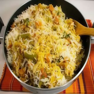 Vegetable Biryani (Vegan Option)