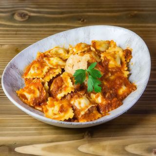 Raviolis De Carne Alla Bolognese