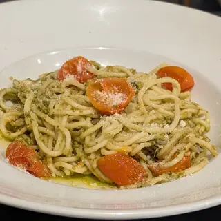 Espaguetis Con Pesto Genovese