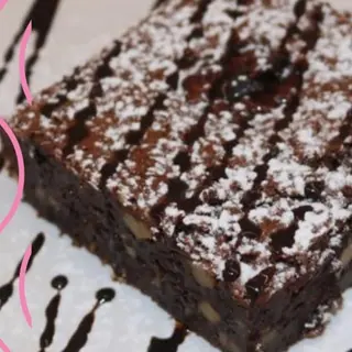 Brownie de chocolate y nueces