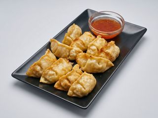 Gyoza con verduras