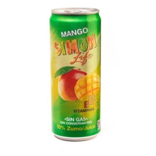 Simon Life Mango zumo en lata de 330ml