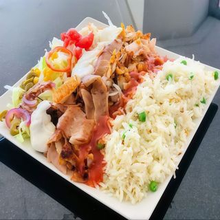 Plato Básico Con Arroz Basmati (Pequeño)