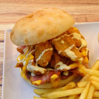 Hamburguesa Kentucky Barbacoa