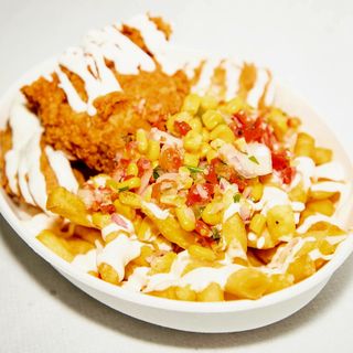 Ración De Patatas Tejanas