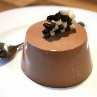 Panna cotta chocolate