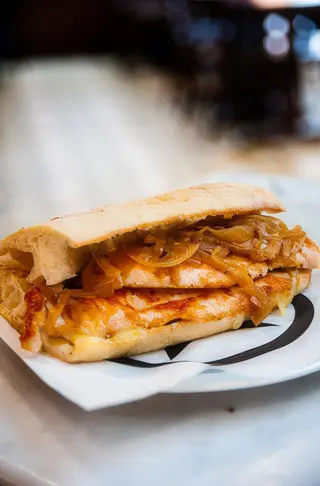 Coca de pollo