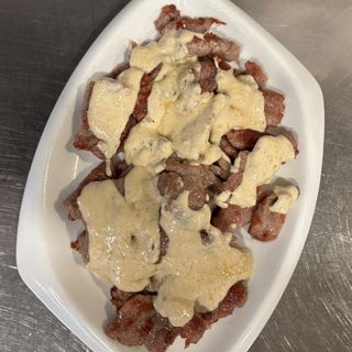 88. Ternera a la plancha con salsa roquefort